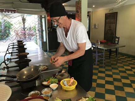 Cours de cuisine à Siem Reap