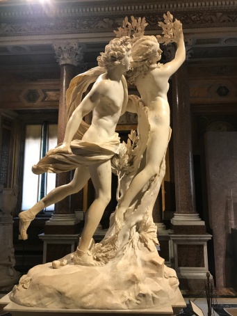 galerie Borghèse : Apollon et Daphné de Bernin